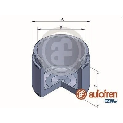 Bilde av AUTOFREN SEINSA D025421 Stempel, bremseklave 57 framaksel Nbk