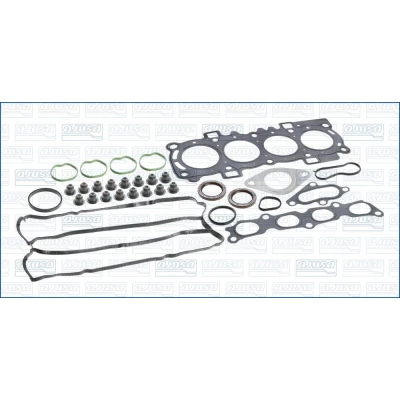 Bilde av AJUSA 52270100 Tetningssett, sylindertopp med ventilstangtetning, sylinderhodepakning MULTILAYER STEEL FORD: FIESTA 6