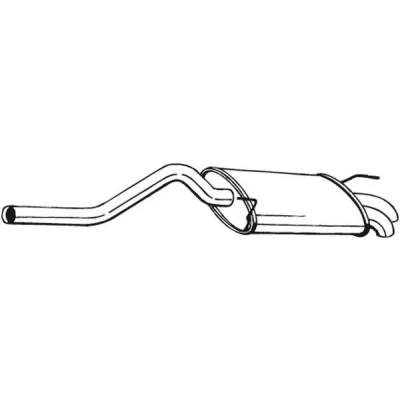Bilde av sluttlyddemper, seat inca, vw caddy minibus, minivan ii, skåp/stor limousine 6K9253609B, 6K9253609C, 6K9253609G, JZW253609CC