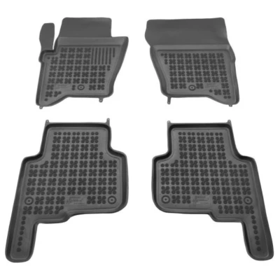 Bilde av REZAW PLAST 202902 Gulvmatte sett gummi foran og bak svart LAND ROVER: Discovery 4