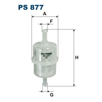 Bilde av FILTRON PS 877 Drivstoffilter ledningsfilter 8 IVECO: DAILY 3, 3 Kasten/Kombi