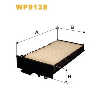 Bilde av WIX FILTERS WP9128 Kupéfilter Partikkelfilter 324 159 74 CITROËN: C5 I Hatchback