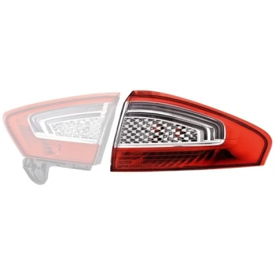 Bilde av HELLA 9EL 354 997 041 Baklykter høyre ytre del LED, PY21W med lyspære, uten pæreholder FORD: MONDEO 4 Stufenheck