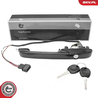 Bilde av Dørhåndtak, Høyre bak Esen skv 97SKV169 vw passat b3/b4, b3/b4 variant OE 3A0837206AS