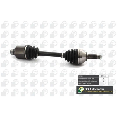 Bilde av BGA DS2357R Drivaksel framaksel høyre FORD: Focus Mk1 Hatchback, MONDEO 3, 3 Stufenheck