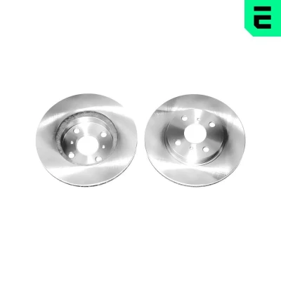 Bilde av OPTIMAL BS 5390C Bremseskiver framaksel 255 22 4/6 ventilert belagt TOYOTA: Corolla IX Hatchback, VIII Liftback, VII Sedan