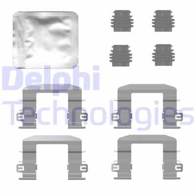 Bilde av DELPHI LX0780 Tibehørsett, skivebremse belegg