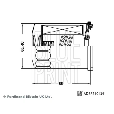 Bilde av BLUE PRINT ADBP210139 Automatgirfilter