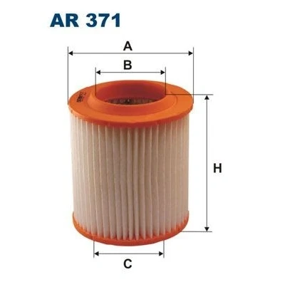 Bilde av FILTRON AR 371 Luftfilter 184 152 Filterinnsats AUDI: A8 D3