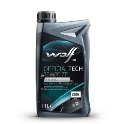 Bilde av Girkasseolje WOLF Official Tech 75W 80 ZF, 1L, Universal