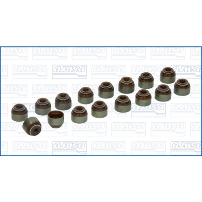 Bilde av AJUSA 57016600 Tetningssett, ventilstamme SUZUKI: SX4 I Hatchback, MAZDA: 6 Stasjonsvogn, 323 III TOYOTA: Celica VI Coupé