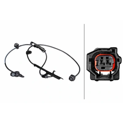 Bilde av HELLA 6PU 358 217 451 ABS Sensor med klammer Hall prinsipp 2 1103 TOYOTA: RAV4 III SUV