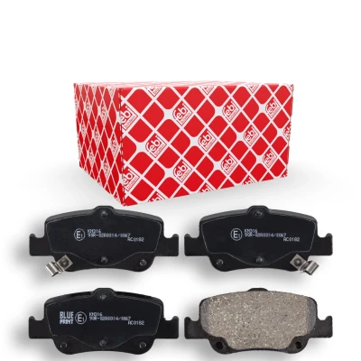 Bilde av FEBI BILSTEIN 170285 Bremseklosser bakaksel med akustisk slitasjevarsel TOYOTA: Auris Stasjonsvogn, Hatchback, Corolla X Sedan