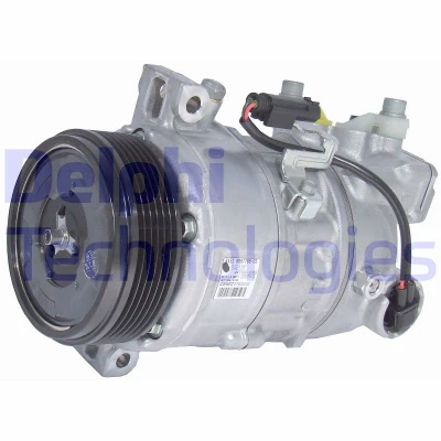 Bilde av DELPHI TSP0159968 Kompressor Denso 5SE12C PAG 46 med kompressorlje BMW: 3 Sedan, Touring, 1 Hatchback