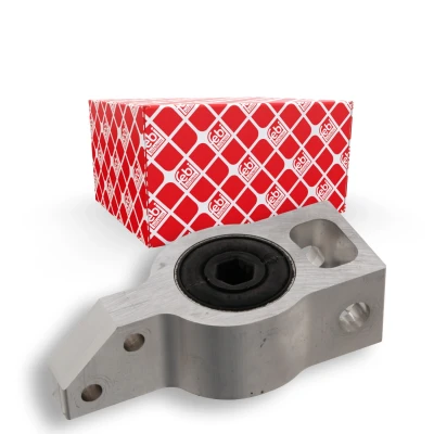 Bilde av FEBI BILSTEIN 34839 Styrestang Lagring med holder framaksel venstre, nede, bak, høyre Aluminium Gummimetallager AUDI: TT Coupé