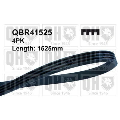 Bilde av QUINTON HAZELL QBR41525 Kileribberem 1525 4 FORD: Transit Mk3 Van