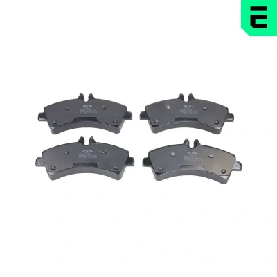 Bilde av OPTIMAL BP 12472 Bremseklosser bakaksel klargjort for slitasjeindikator, ekskl. slitasjevarselkontakt MERCEDES BENZ: Sprinter 5 T Van