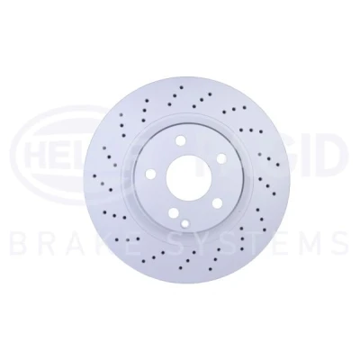 Bilde av HELLA PRO High Carbon 8DD 355 127 461 Bremseskiver 330 32 05/06 112 hullet, innvendig ventilert belagt høy karbon uten hjulfestebolt, hjulnav