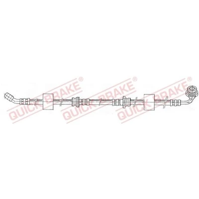 Bilde av Bremseslange, Framaksel venstre, suzuki vitara, vitara cabrio, 5155060A30, 5155060A31, 5155085C00