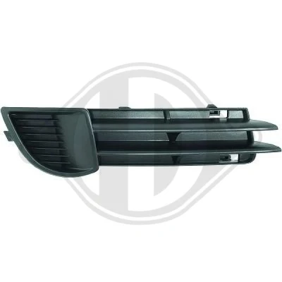 Bilde av DIEDERICHS 1031248 Ventilasjonsgitter uten hull for tåkelys høyre AUDI: A3 Sportback, Hatchback