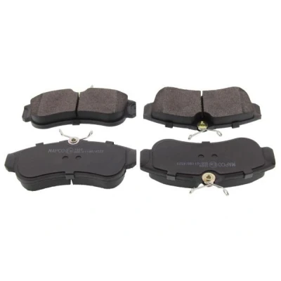 Bilde av MAPCO 6344 Bremseklosser framaksel med antihyle blikk NISSAN: Almera II Hatchback, Primera Hatchback