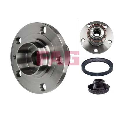 Bilde av FAG 713 6105 70 Hjullagersett Bildet viser leveranseinnholdet 120,80, 66,00 SKODA: Fabia 2, 1 Combi, I Hatchback