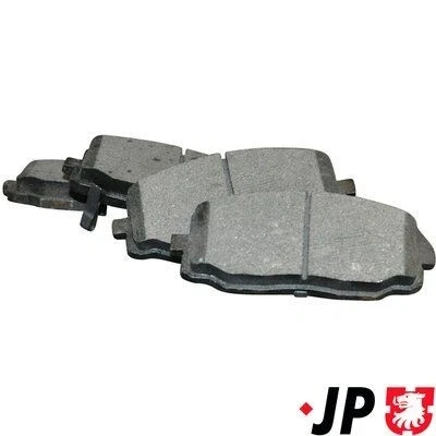 Bilde av JP GROUP 3563600510 Bremseklosser framaksel med akustisk slitasjevarsel HYUNDAI: i20 I Hatchback, i10 II I, KIA: Picanto