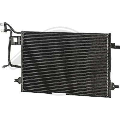 Bilde av DIEDERICHS DCC1024 Kondensator uten tørker Climate Aluminium R 134a AUDI: A4 B5 Avant