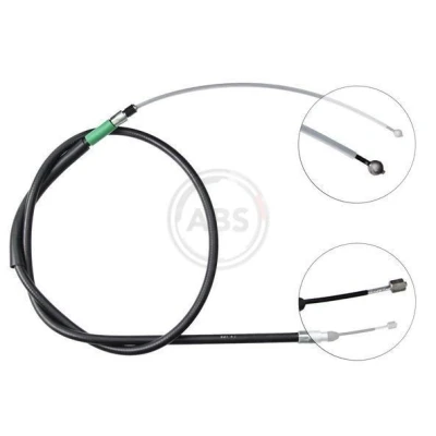 Bilde av A.B.S. K19918 Bremsekabel 1634 Skivebrems for høyre/venstre ratt BMW: X3