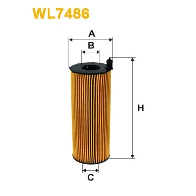 Bilde av Oljefilter WIX FILTERS WL7486