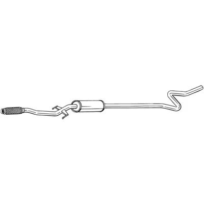 Bilde av Midtre lydpotte BOSAL 292 073
