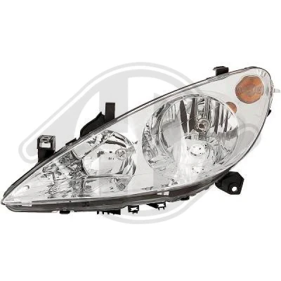 Bilde av DIEDERICHS 4234981 Frontlykter venstre H7, H7/H1, H1 PEUGEOT: 307 Stasjonsvogn, CC, Hatchback
