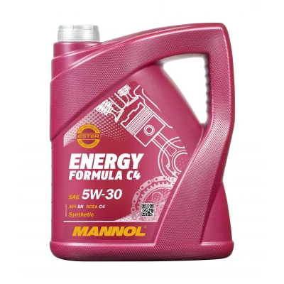 Bilde av Mannol Energy FORMULA C4 5W 30 5l Motorolje MN7917 5 MERCEDES BENZ: Vito Van, GLA, Mixto, RENAULT: MEGANE 3, GRAND SCENIC 3 Grandtour