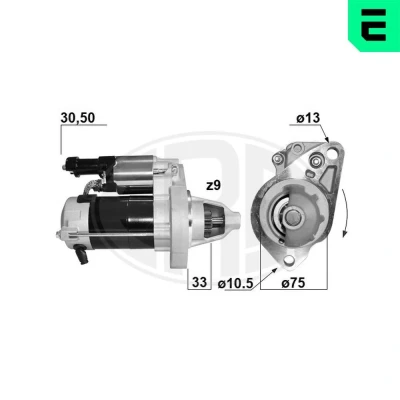 Bilde av Starter, honda accord viii, kombi civic hatchback cr v iii, fr v, 31200 RNA A01, A11, RZP G01, DS4R5,