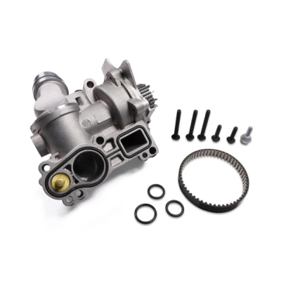 Bilde av HEPU P681 vannpumpe med tetning skruer, motortemperaturføler, termostat montert i mekanisk Metall XT Professional
