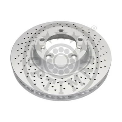 Bilde av OPTIMAL BS 8960HC Bremseskiver framaksel høyre 330 34 5/7 perforert / ventilert belagt høy karbon PORSCHE: 911 Coupé