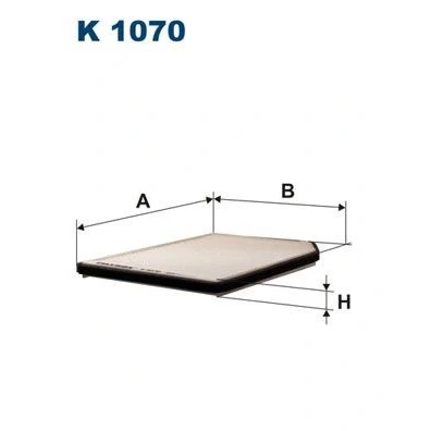 Bilde av FILTRON K 1070 Kupéfilter Partikkelfilter 242, 194 181 17 RENAULT: LAGUNA 1 Grandtour
