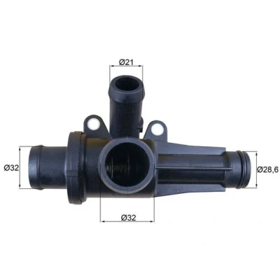 Bilde av MAHLE ORIGINAL TH 45 87 Termostat med tetning MITSUBISHI: COLT 6