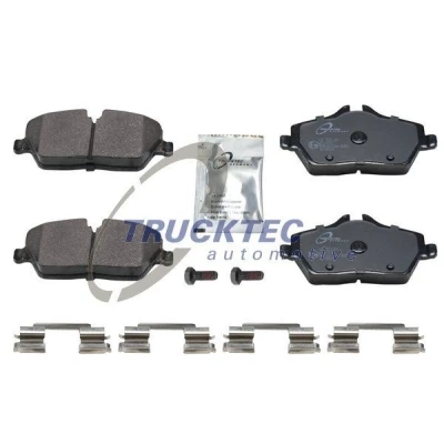 Bilde av TRUCKTEC AUTOMOTIVE 08.34.120 Bremseklosser framaksel BMW: 1 Hatchback, 2 Active Tourer, Cabrio, MINI: Clubman, FORD: Focus