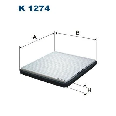 Bilde av FILTRON K 1274 Kupéfilter Partikkelfilter 215 200 20 CHEVROLET: Spark