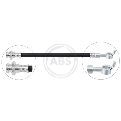Bilde av A.B.S. SL 1054 Bremseslange 257 INN. M10x1.0 NISSAN: Qashqai 2
