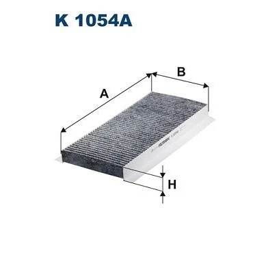 Bilde av FILTRON K 1054A Kupéfilter Karbonfilter 348 159 30 FORD: Transit Connect Mk1 Van, Focus Hatchback, Stasjonsvogn