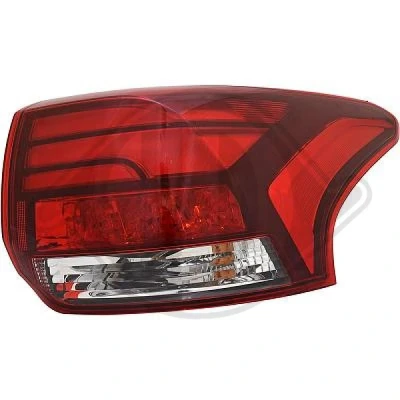 Bilde av DIEDERICHS 5848990 Baklykter høyre ytre del LED, WY21W med pæreholder MITSUBISHI: OUTLANDER 3