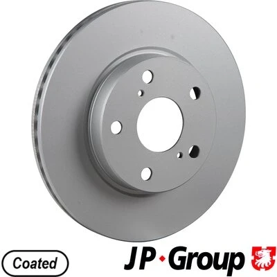 Bilde av JP GROUP 4863102700 Bremseskiver framaksel 275 22 5 ventilert belagt TOYOTA: Auris Hatchback, Corolla X Sedan, IX Sedan