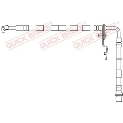 Bilde av QUICK BRAKE 50.893 Bremseslange 257, 271 MAZDA: 6 Stasjonsvogn