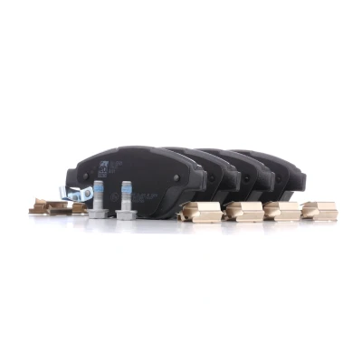 Bilde av FEBI BILSTEIN 16630 Bremseklosser framaksel med akustisk slitasjevarsel festemateriell OPEL: Corsa D Hatchback, FIAT: 500L