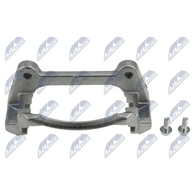 Bilde av NTY HZP AU 008A Bremsecaliper Feste Holder framaksel venstre VOLKSWAGEN: Tiguan II, CADDY 4 Kombi, SKODA: Octavia 3 Combi