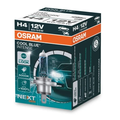 Bilde av OSRAM 64193CBN Lyspære, fjernlys H4 12V 60/55W 5000K Halogen FIAT: Panda III Hatchback, NISSAN: MICRA 4, TOYOTA: HIACE 4 Kasten