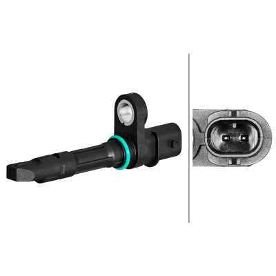 Bilde av HELLA 6PU 358 217 291 ABS Sensor Hall prinsipp 2 MERCEDES BENZ: Sprinter 3.5 t Flatvogn lastebil / Chassis, 5 Van