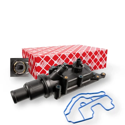 Bilde av FEBI BILSTEIN 108756 Termostat 89 med tetning temperaturbryter kapsling RENAULT: SCENIC 3, MEGANE 2 Kombi, CLIO 3